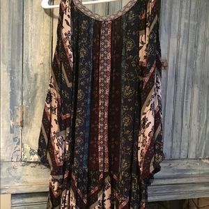 Flowy bohemian dress